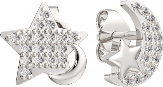 Серьги из серебра