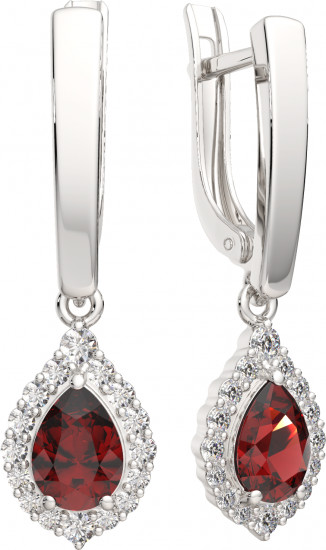 Серьги из серебра