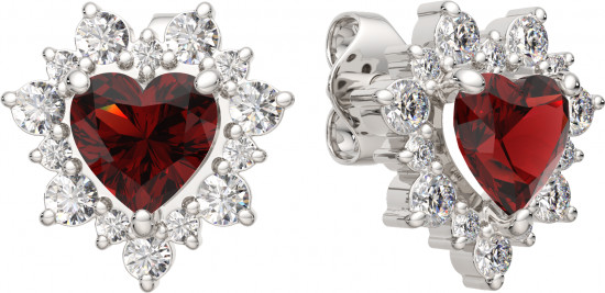 Серьги из серебра