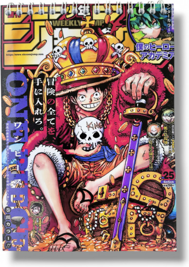 Скетчбук в стиле аниме «Ванпис Луффи»