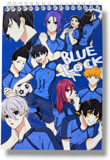 Скетчбук аниме «Блюлок Синяя тюрьма»