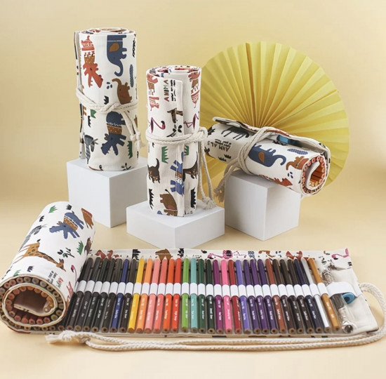 Набор цветных карандашей в чехле