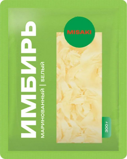 Имбирь маринованный белый