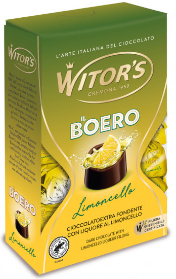 Шоколадные конфеты «Boero Limoncello»