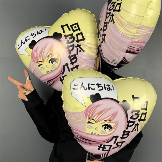 Шар воздушный «Аниме»