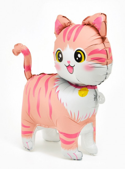 Шар воздушный «Розовая кошка»