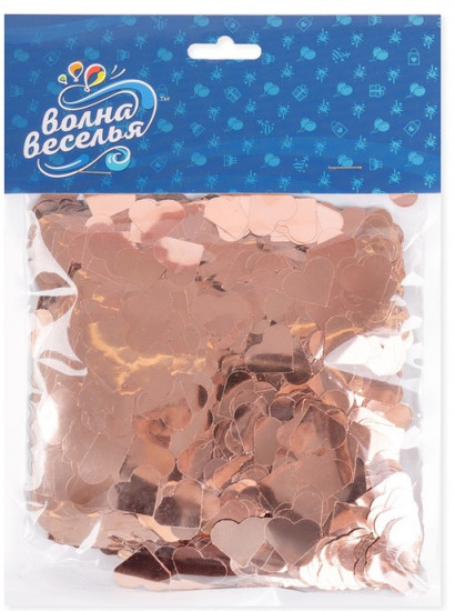 Конфетти для шаров «Сердце»