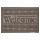 Коврик придверный «Welcome», без окантовки, цвет в ассортименте