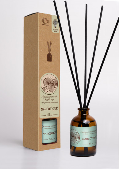 Ароматический диффузор для дома с фибровыми палочками «Narcotique»