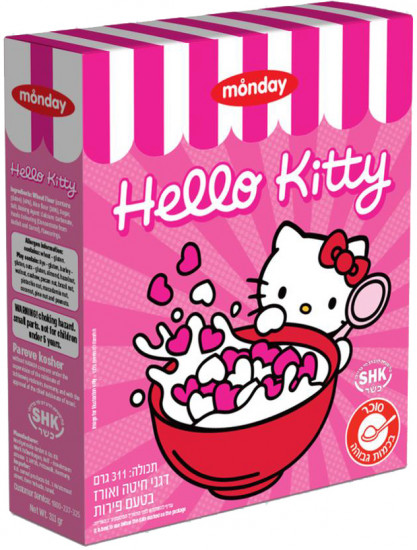 Готовый завтрак «Hello Kitty»