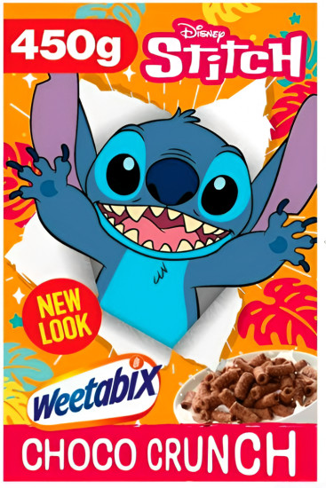 Готовый завтрак шоколадный «Stitch»