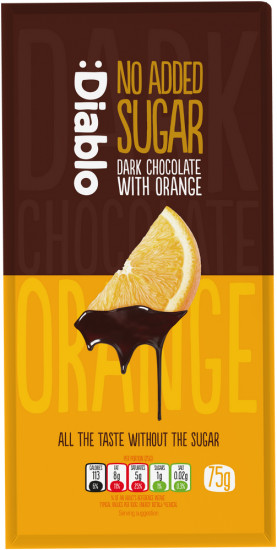 Темный шоколад с апельсином