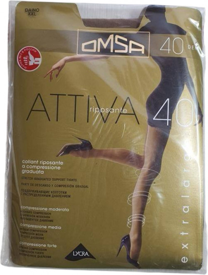 Колготки женские «Attiva 40 Extra Large»