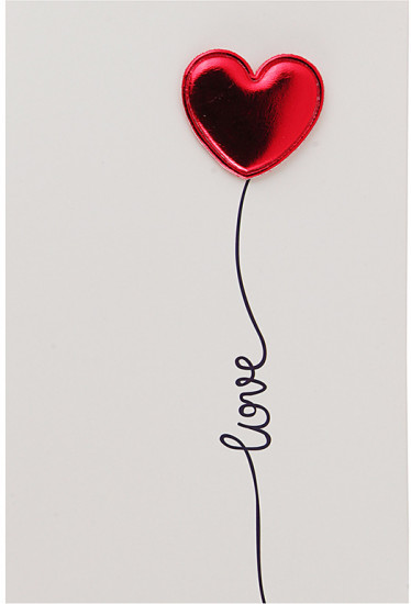 Открытка «Сердце любви»