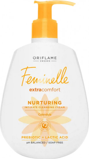 Смягчающий крем-гель для интимной гигиены с экстрактом календулы «Feminelle»