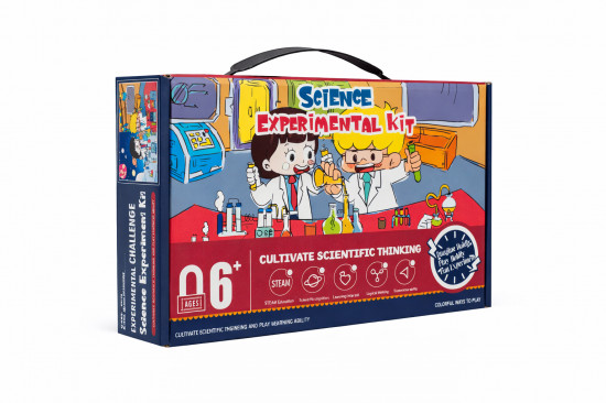 Детский набор опытов и экспериментов Wow! How «60 в 1»