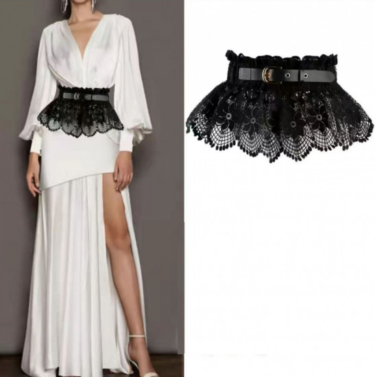 Ажурный ремень-юбка