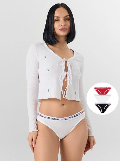 Трусы-слип женские комплект