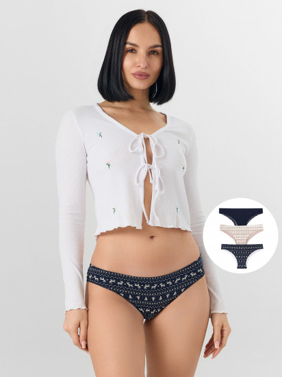 Трусы-бразильяна женские комплект