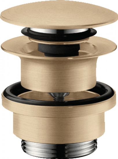 Донный клапан для раковины и биде «Push-Open»