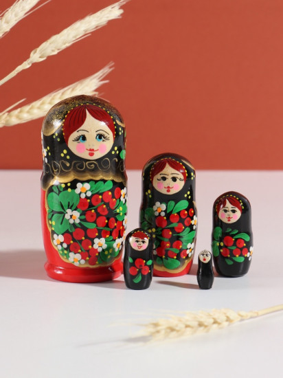 Набор матрёшек «Хохлома»