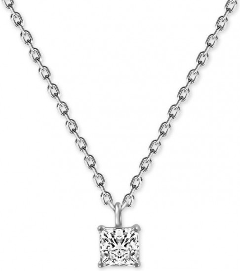 Колье с цирконом