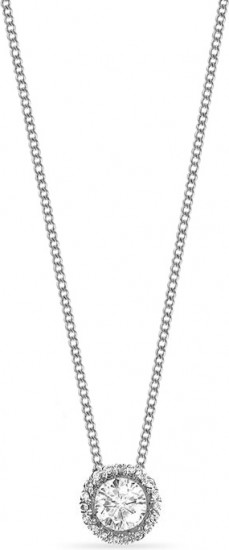 Колье с цирконом