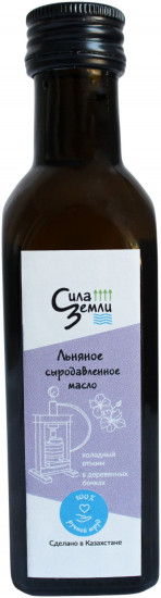 Масло льняное нерафинированное