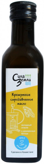 Кунжутное масло нерафинированное