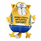 Игрушка - антистресс Котэ «Меня и здесь неплохо кормят!»