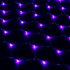 Гирлянда «Сетка», 1х0,9 м, LED-120-220V, фиолет