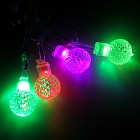Гирлянда «Метраж», 5 м с насад. «Мини фонарик», LED-20-220V, красный-зеленый/красный-синий