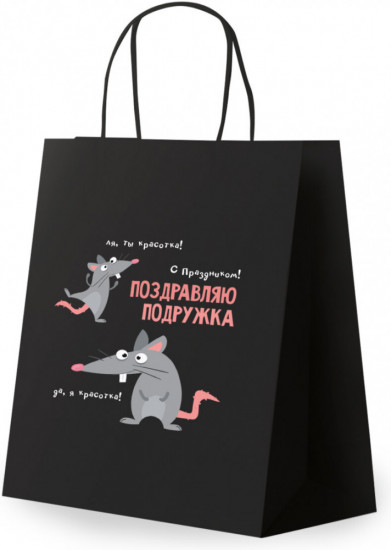 Пакет подарочный