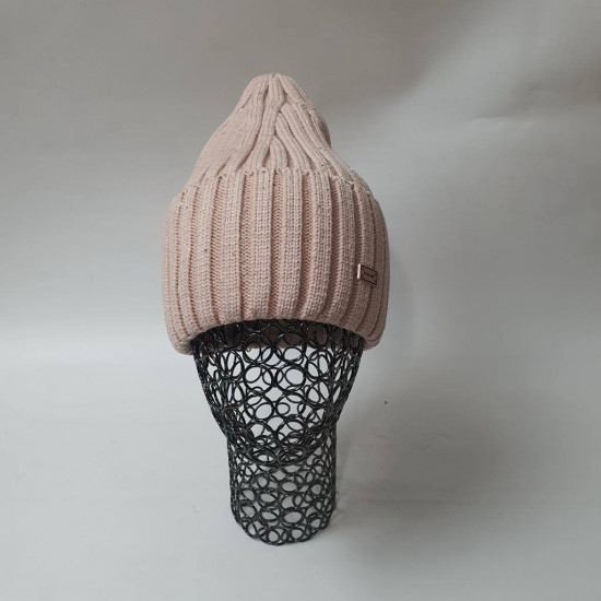 Шапка женская с отворотом «Анабель»