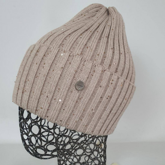 Шапка женская с отворотом «Яра»