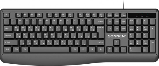 Клавиатура проводная Sonnen JK-205