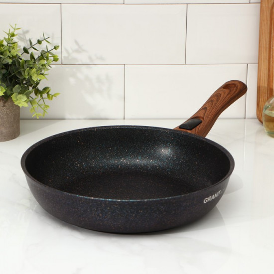 Сковорода со съемной ручкой «Granit ultra blue»