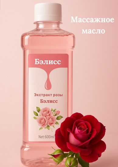 Массажное масло с экстрактом розы