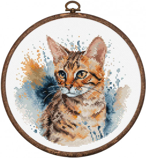 Набор для вышивания «Бенгальская кошка»