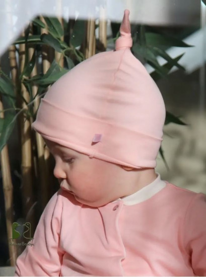 Шапочка с отворотом «Узелок»