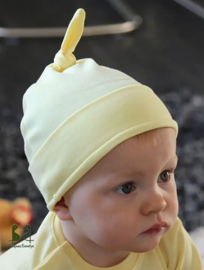 Шапочка с отворотом «Узелок»