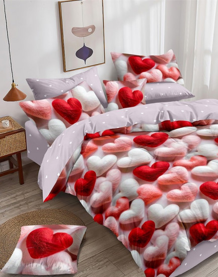 Комплект постельного белья «Мягкое сердце»