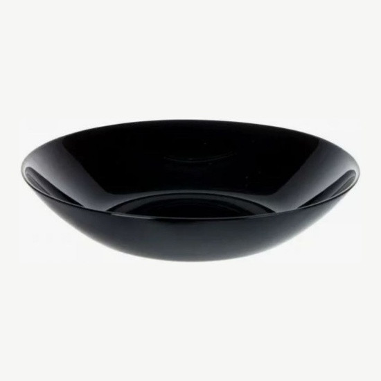 Тарелка суповая «Zelie black»