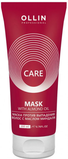 Маска против выпадения волос с маслом миндаля
