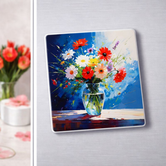 Открытка-магнит «Цветы»