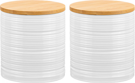 Набор банок для хранения с крышками «Шелк»