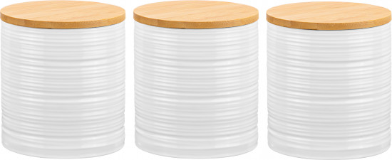 Набор банок для хранения с крышками «Шелк»