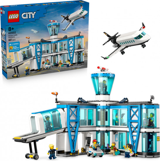 Конструктор LEGO® 60502 Аэропорт и самолет
