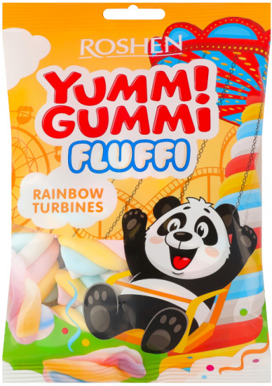 Маршмеллоу «Yummi Gummi Fluffi Rainbow Turbines»