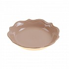 Тарелка суповая «Валенсия», бежевая